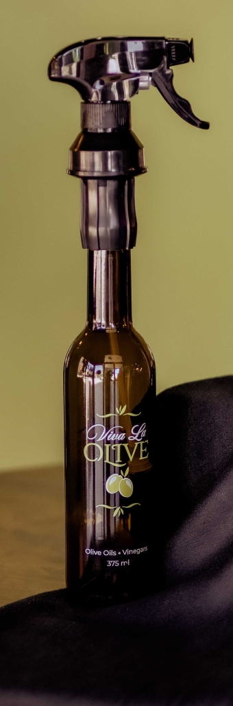 Olive Oil Sprayer Olive Oil Pour Spouts Courtesy of Viva La Olive based out of Wichita, Kansas. https://vivalaolive.com/
