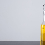 bottle of oil with a covered pour spout - Olive Oil Pour Spout