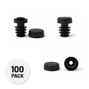 2 PIECE SYNTHETIC CORK + POURER