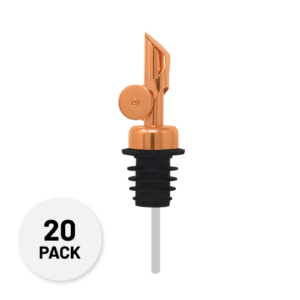 SELF-CLOSING POUR SPOUT - ROSE GOLD 20PK