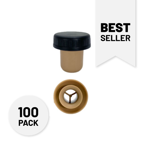 bottle stopper with black top - Olive Oil Pour Spout