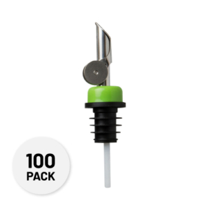 SELF-CLOSING POUR SPOUT - GREEN COLLAR