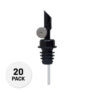 SELF-CLOSING POUR SPOUT - MATTE BLACK 20PK