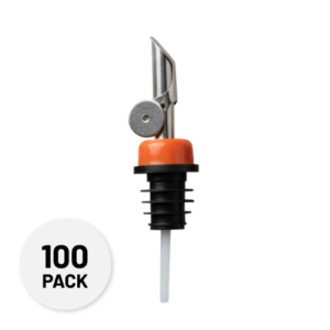 SELF-CLOSING POUR SPOUT - ORANGE COLLAR