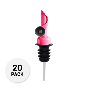 SELF-CLOSING POUR SPOUT - PINK 20 PK