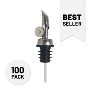 SELF-CLOSING POUR SPOUT - SILVER